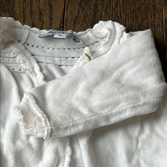 Tartine et Chocolat White Knit Sweater 9-12 months 1 A baby beautiful detail - Picture 5 of 9